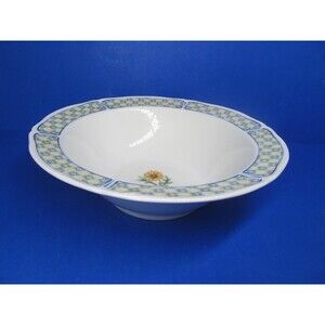 Noritake Homecraft 9233 Sonoma Trellis 9 3/4"W X 3"H Vegetable Serving Bowl VGC